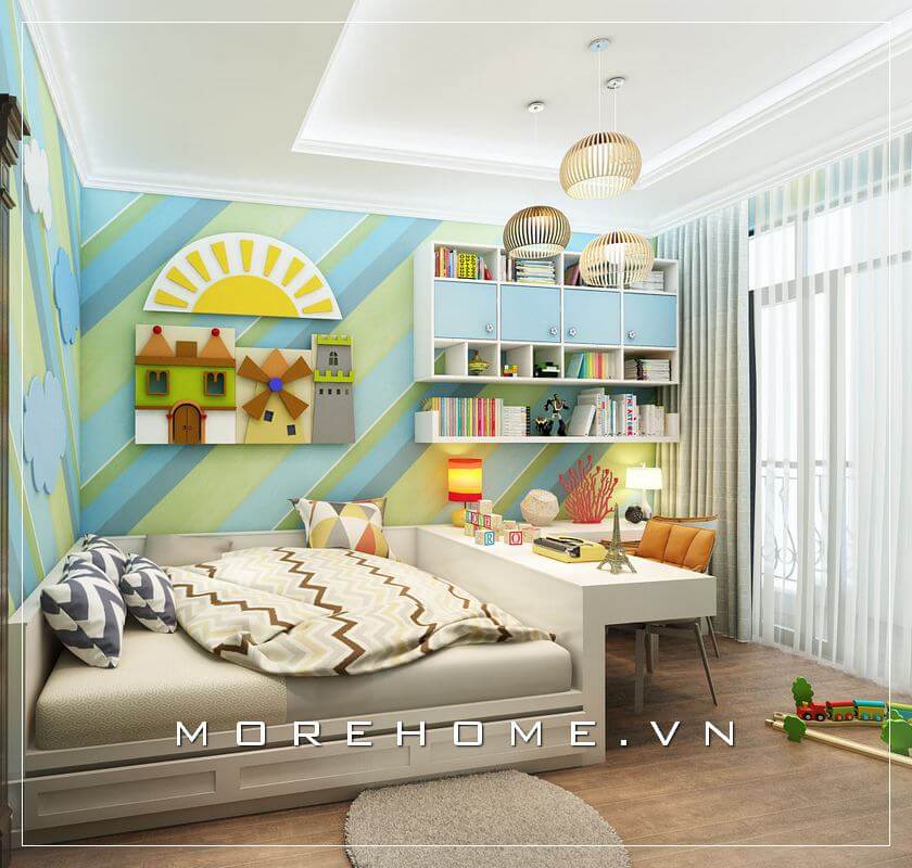 Giường gỗ công nghiệp Hà Nội
